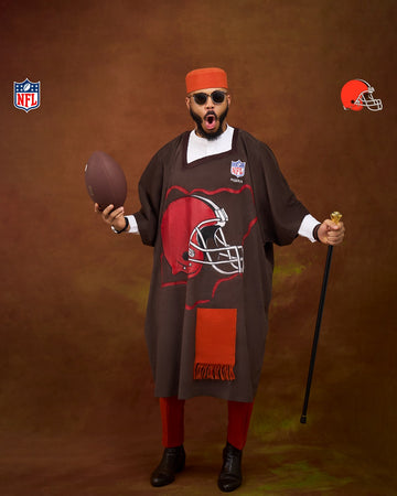 El histórico Agbada de Ozo x NFL