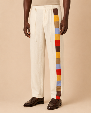Rainbow Pattern Safari Pant