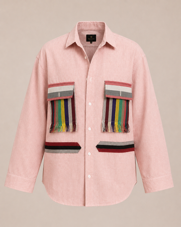 Shirt With Asooke Pocket