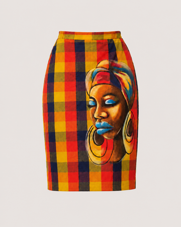 Zodiac Hand-painted Skirt