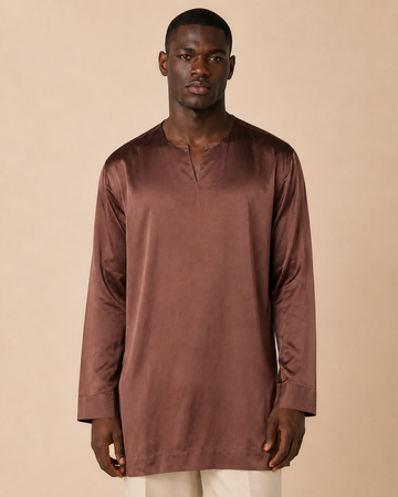 Open Neck Plain Shirt