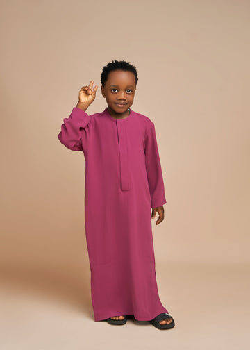 Dark Raspberry Jalabiya