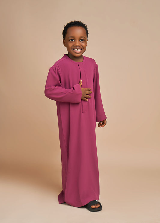 Dark Raspberry Jalabiya