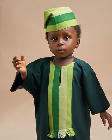 Green Jalabiya X Cap