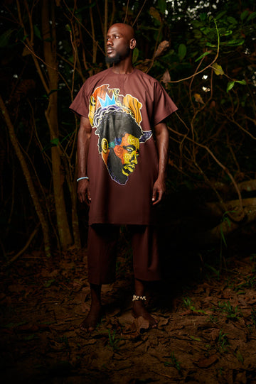 Afro Panther Tribute Piece - Danshiki Set