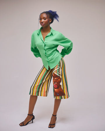 Hemd top Green