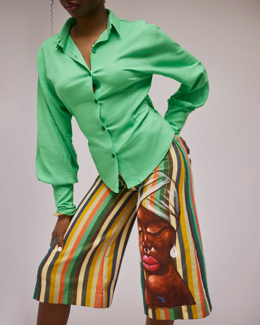 Hemd top Green