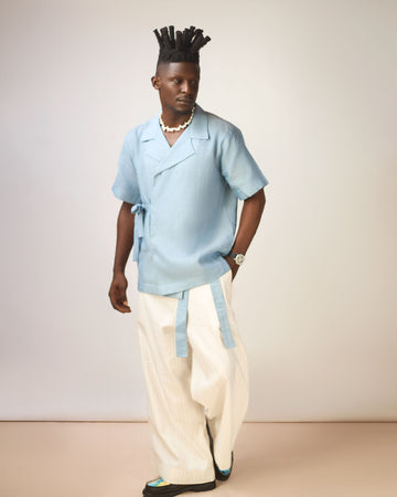 Men's Wrap Leisure Set