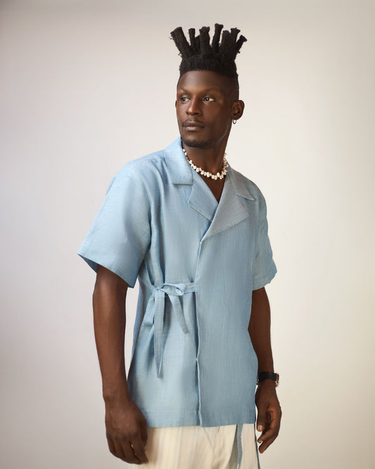 Men's Wrap Leisure Set