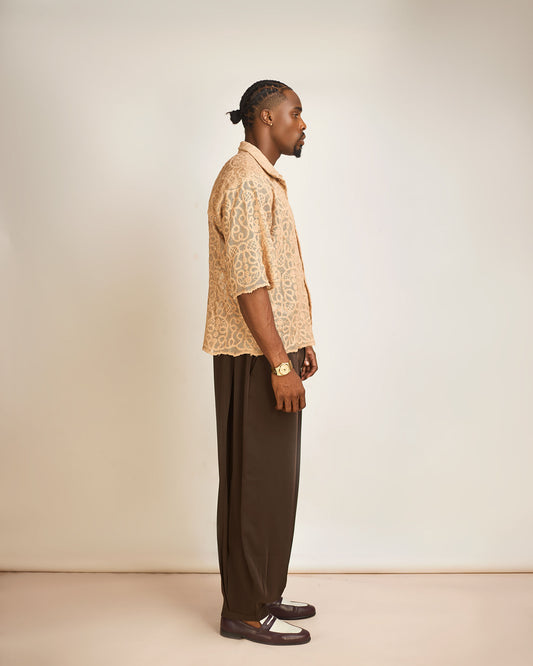 Lace Leisure Shirt X Funnel Barrel Pant