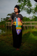 Afro Panther Africa Piece - Abaya - Trax ApparelAbaya Gown