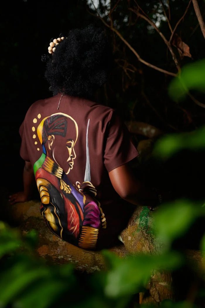 Afro Panther Warrior Piece - Adjua - Trax ApparelAdjua